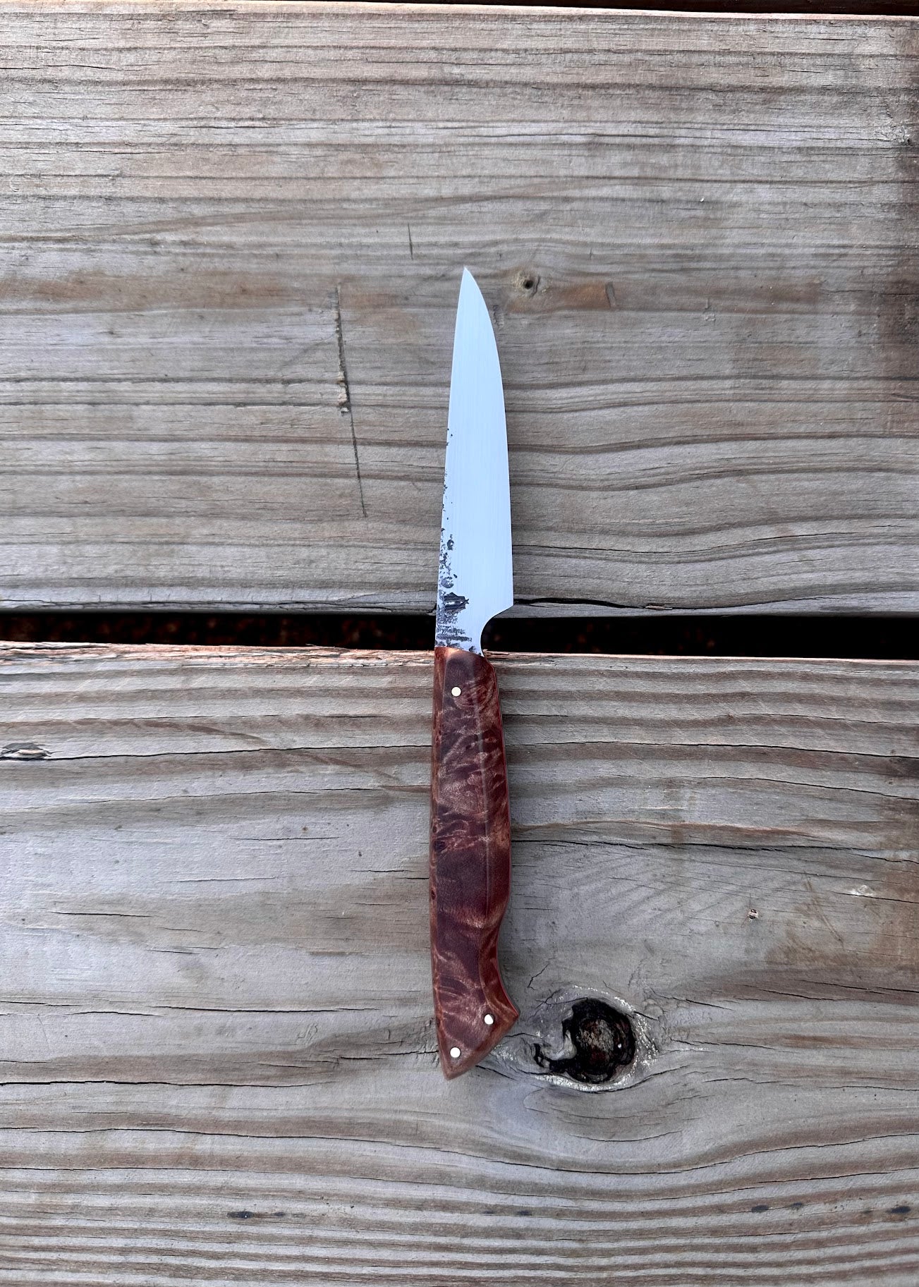 Red Maple Burl Paring