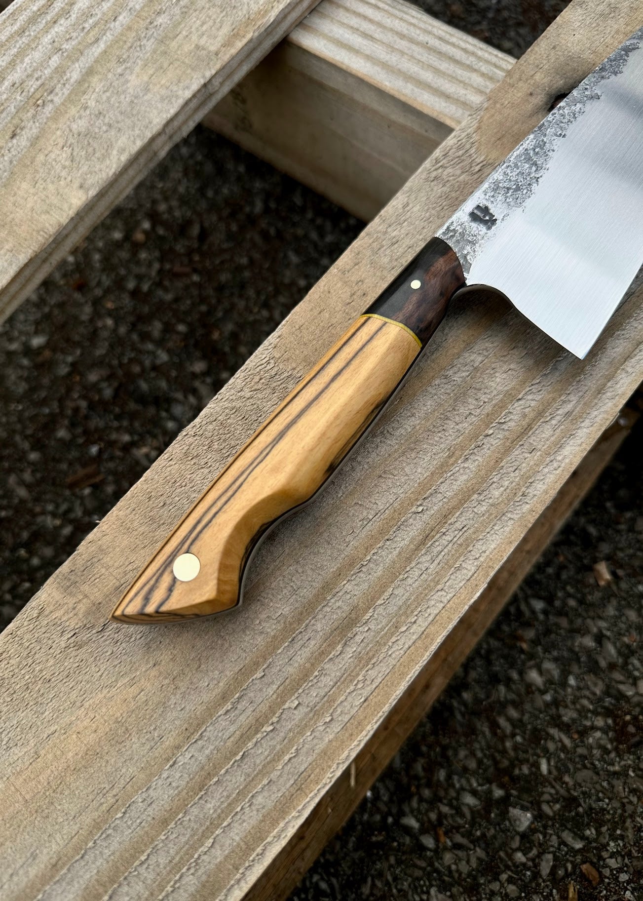 Macassar Ebony Chef / Kitchen Knife