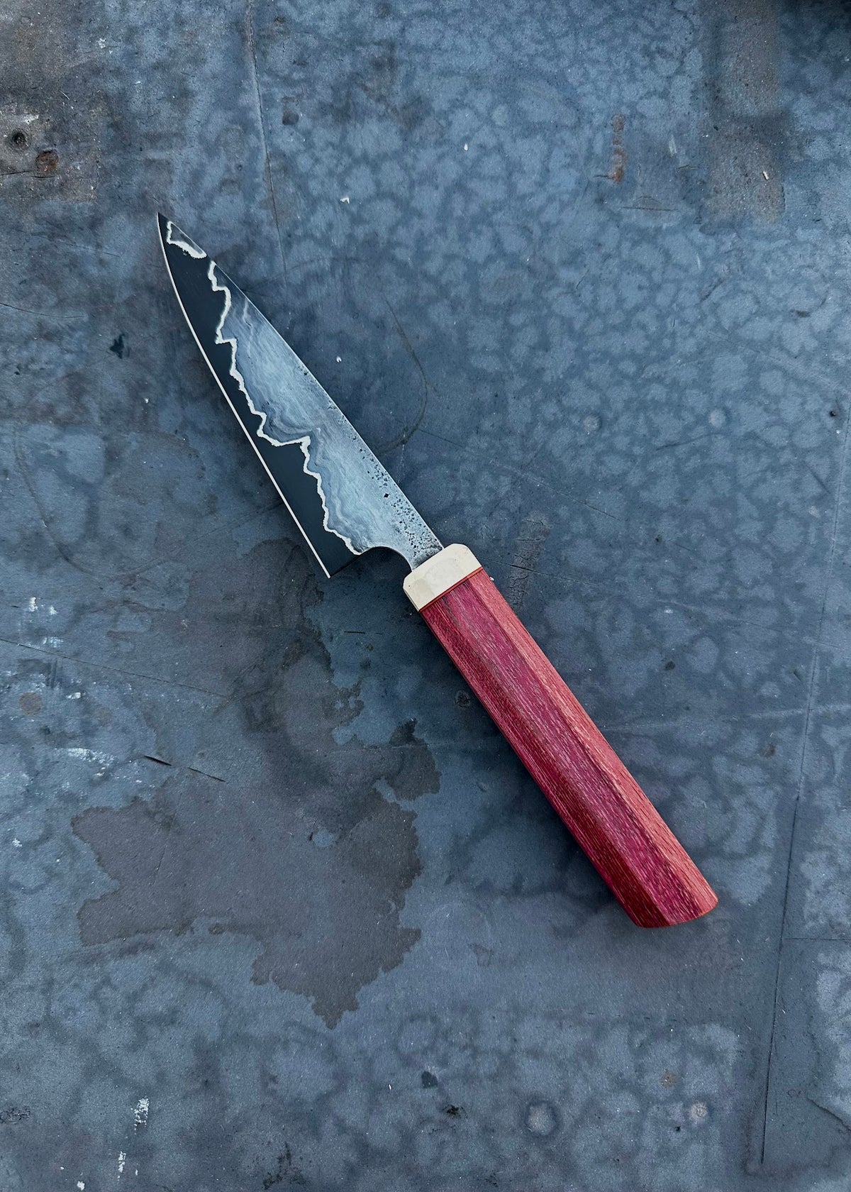 Go-mai Purple Heart Paring Knife