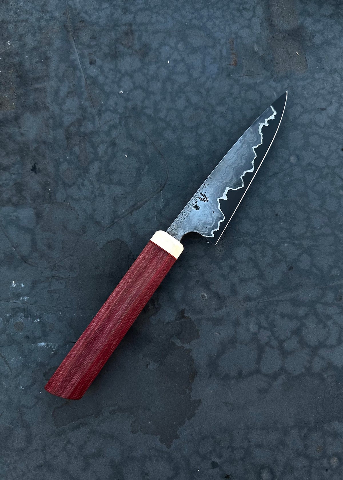 Go-mai Purple Heart Paring Knife
